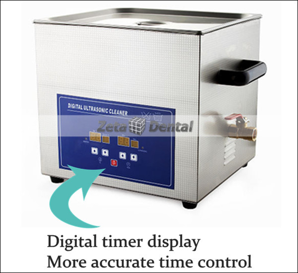 JeKen® 20L Ultrasonic Cleaner PS-G60A with Digital Timer & Heater
